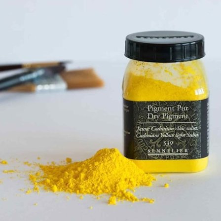 Pigment för färgskapande - 120 g burk - Ersätt ljus kadmiumgul