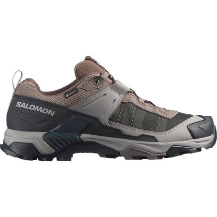 Salomon - Męskie - Buty turystyczne dla mężczyzn X Ultra 5 Gore-tex - Iron / Dark Navy / Gull - 42