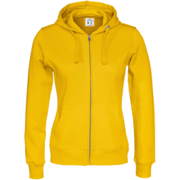 Huvtröja Zip Dam Cottover