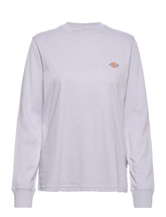 Ls Mapleton Tee W Blue Dickies