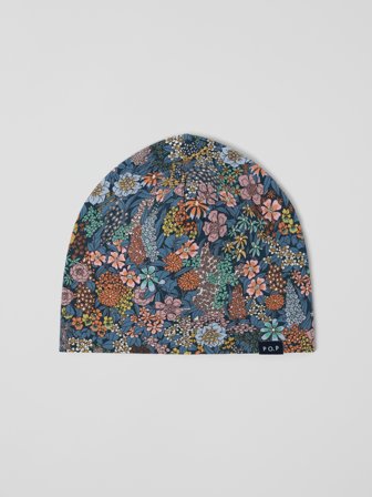 Polarn O. Pyret Trikå mössa LIBERTY - 52|54 - barnkläder - blue