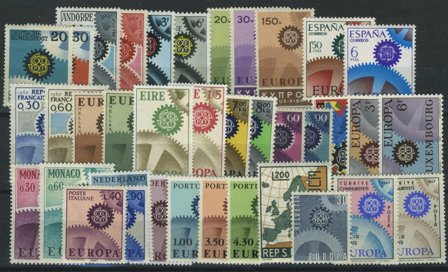 EUROPA CEPT - Årgang 1967 - Postfrisk