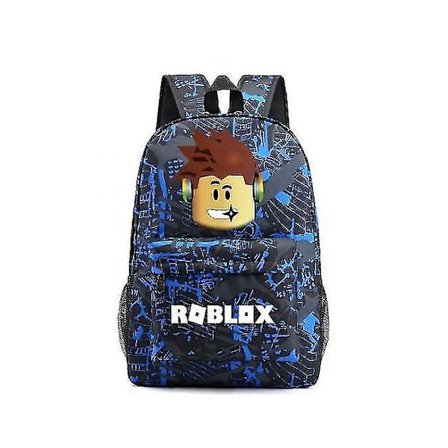 Ny Roblox Ryggsekk Barn Skoleveske Studenter Bokveske Reiseveske Gave