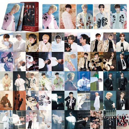 55st/kartong Kpop SWEET VENOM PhotoCards Album ORANGE BLOOD lomo-kort Grattis på 3-årsdagen fotokort