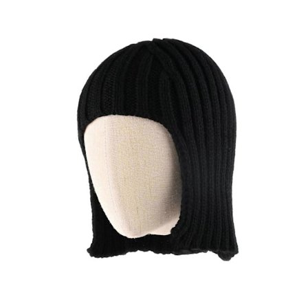 Myke garnluer med syntetisk hår og ørebeskyttelse for kaldt vær, mote og varme, roserød