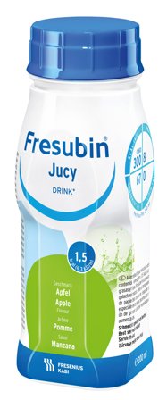 Fresubin Jucy Drink næringsdrikk eple 4x200 ml
