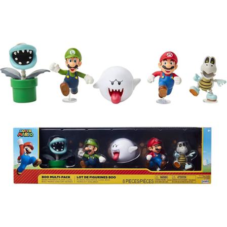 5-pack Super Mario Boo Multi-pack Set Figurer Multifärg