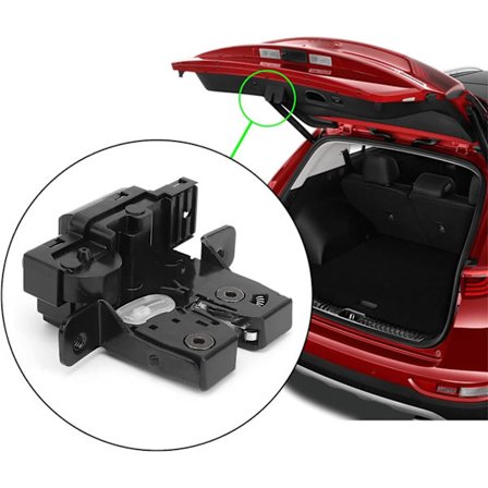 Bakluckelås, Bakluckelås Låsmekanism 90502-2DX0A Re