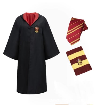 Harry Potter Cosplay -asu Unisex Aikuisille/Lapsille - Täydellinen
