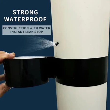 150 cm Reparationsbånd Tætningsbånd Vandtæt Til Rør Slange Have Hurtig Reparation Holdbar_OF