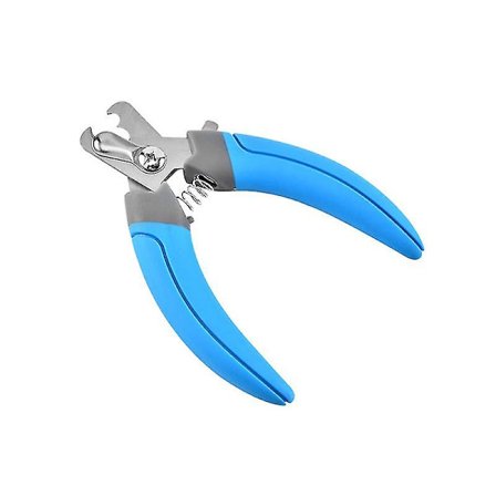 Kløftrimmer til kæledyr - Hundekløftrimmer - Kløftrimmer til hunde og katte (blå)