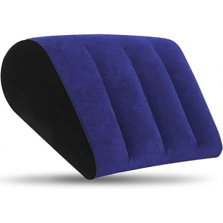 Bærbar Kilepude Oppustelig Pude - Kropspositionerings Letvægts Kilepude til Sovning, Benløft, Brug i Seng, Rejser, Camping, Hurtig I