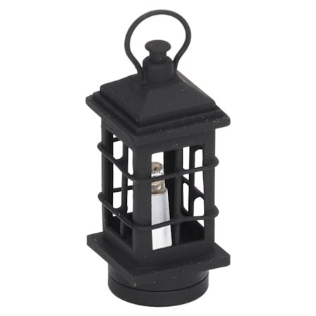 1 12 Skala Moderne Dukkehus Lykt Miniatyr Lampe Dekor Lys