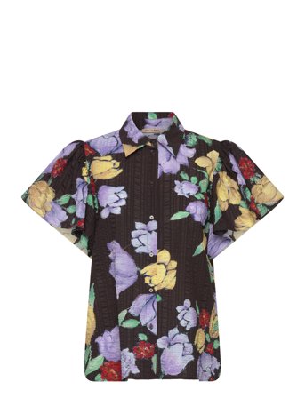 Stella Nova | Flowered Cotton Top | 40