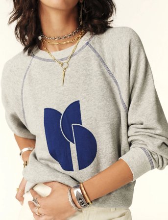 ba&sh Sweatshirt Bart - Grey - 38