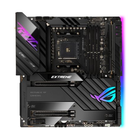 ASUS ROG CROSSHAIR VIII EXTREME - hovedkort - utvidet ATX (E-ATX) - Socket AM4 - AMD X570