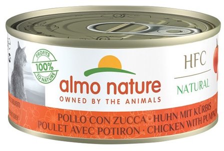 Almo Nature HFC Natural Cibo Umido Pollo Con Zucca Per Gatti