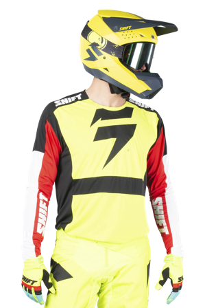 Shift BLACK Label Race MX Jersey Yellow M
