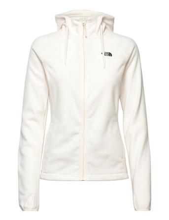 W Hs Fleece Fz Sweat-shirts & Hoodies Fleeces & Midlayers Creme The North Face