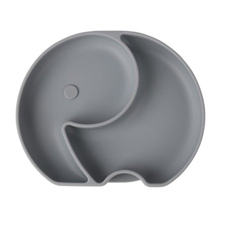 Vauvan ja taaperon silikonilautanen - Astianpesukoneen kestävä - Vauvan johdattaman vierotuksen tarvikkeet ja ruokailuvälineet