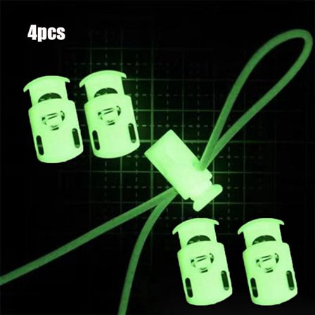 4 kpl Tactical Cord Lock Toggle Toggle Kiinnitin