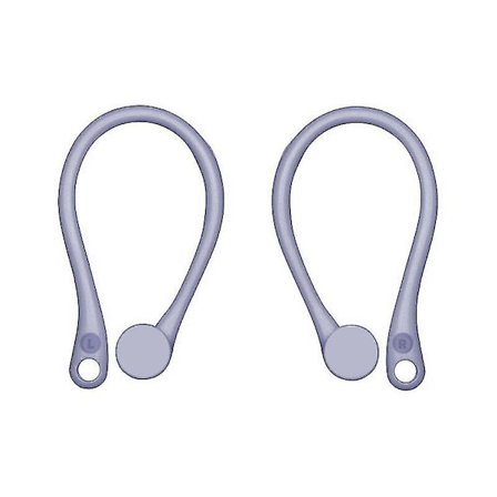 Antifall trådlösa bluetooth-hörlurar öronkrok öronkrokfäste