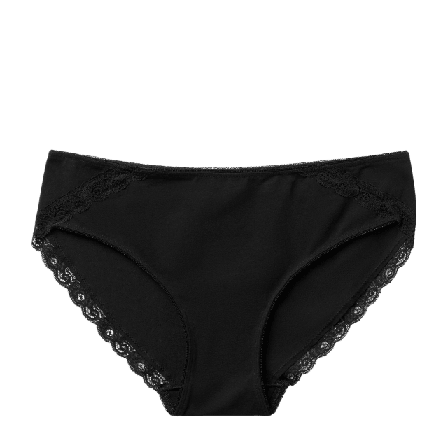 Å WOMAN Bomullstrosa i slipmodell MONA Trosor Dam Svart XS