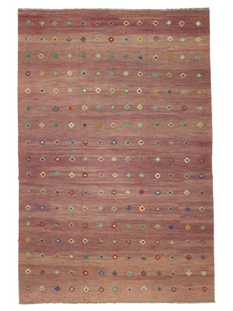 Tessuto A Mano Kilim Nimbaft Tappeto 315X482 Di Lana Largo
