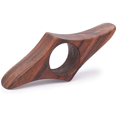 Bokhållare - Liten - Tumme i Naturlig Valnöt, Handgjord