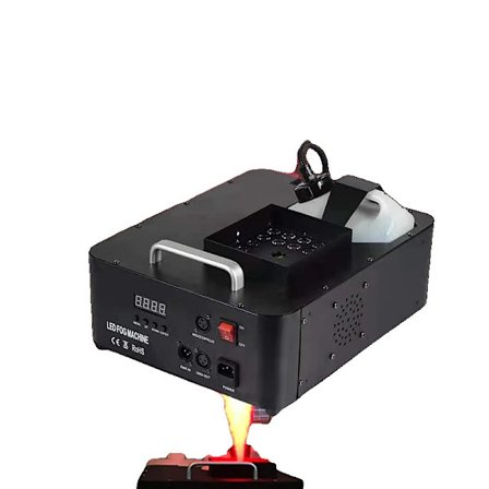 Högpresterande dimmaskin, 1500W effekt, RGB LED-belysning, DMX-kontroll