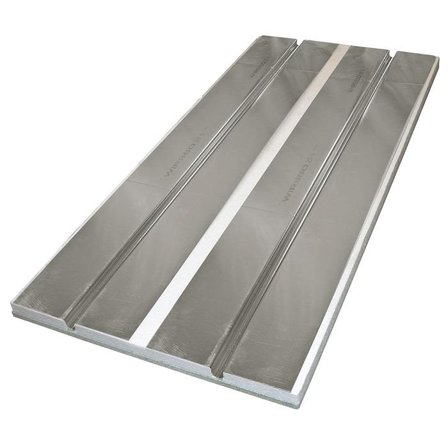 Uponor 2418668 Gulvvarmekassett 1155 x 535 mm, med isolering, Varme