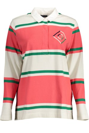 Gant Polo Maniche Lunghe Donna Rosa