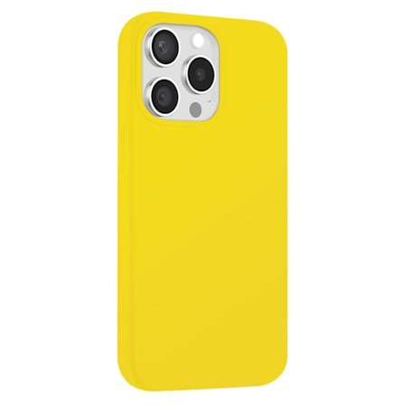 Premium stødabsorberende cover til iPhone 15 Pro Collection Color Skin i TPU Moxie Gul