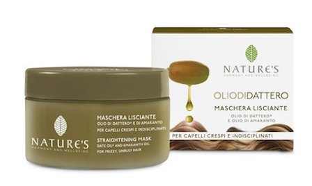 Nature's Olio Di Dattero Maschera Capelli Lisciante 200ml