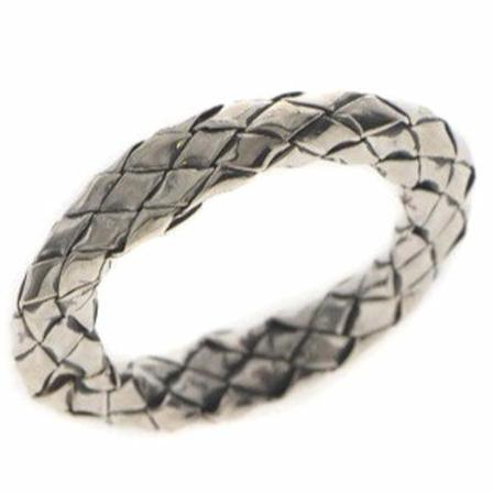 Bottega Veneta Vintage, Rings Grijs, Dames, Maat:ONE Size