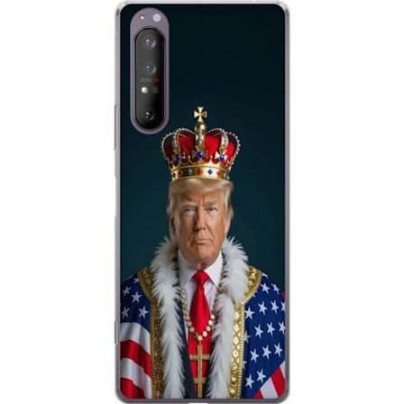 Kompatibelt Mobilskal till Sony Xperia 1 II Trump som kung