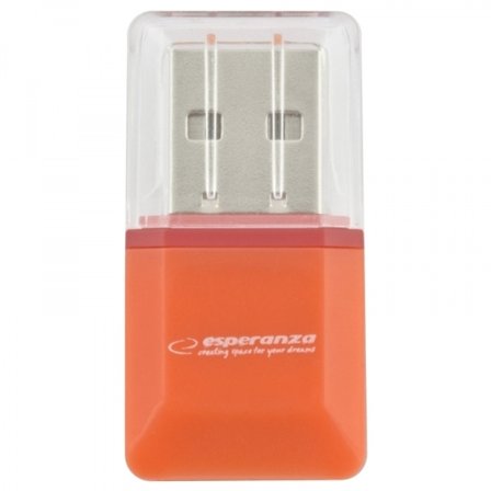 Esperanza Micro SD Usb 2.0 Kortläsare Orange
