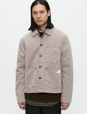 WOOD WOOD Wwstefan Worker Jacket 25184 - Beige - XL