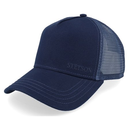 Stetson - Blu trucker Cappellino - Cotton Navy Trucker @ Hatstore
