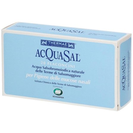 Acqua Sal Acqua Termale 20 Flaconcini Monodose Da 5ml