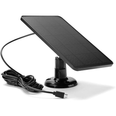 4W 5V Micro USB Solcellelader - Vanntett Bærbar Monokrystall