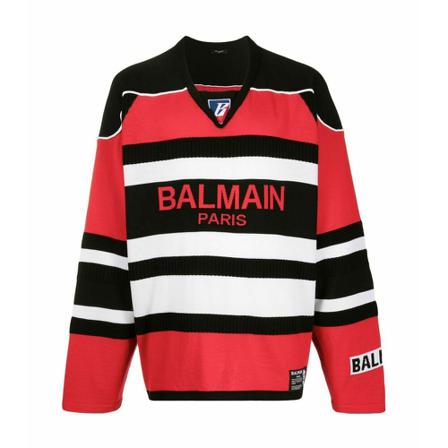 Balmain Sweater Sort, Herre