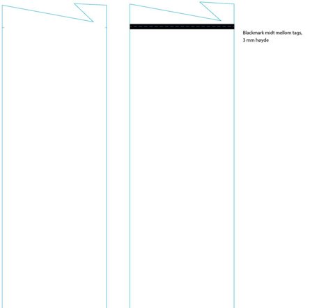 Capture 60x210 mm, V-TAG transfer, 1