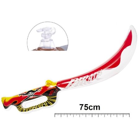 75cm Fashion Uppblåsbart Piratsvärd Barnleksak
