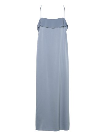 Filippa K Fluid Draped Strap Dress - Blue - 38
