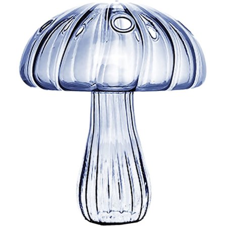1 st Svamp Glasvas Kreativ Svamp Blomvas Planteringskärl Hydroponisk Behållare Vaser för Växter Hem Sovsal Trädgårdsinredning