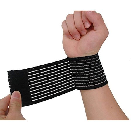 S28 Sportknä- och knäkompressionsbandage Elastiskt armband (paket med 2) V