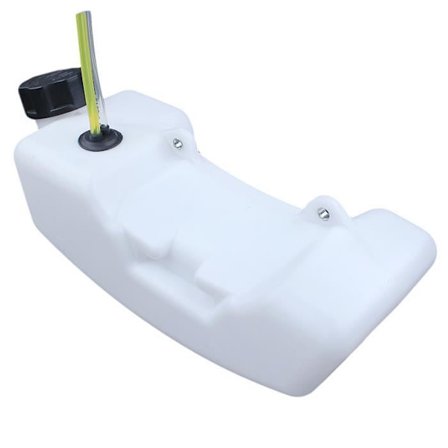 1,2 L Benzintank Kompatibel med Plæneklipper 40-5 1e40f-5 1e44f-5 43cc 52cc - Haishine - Hvid