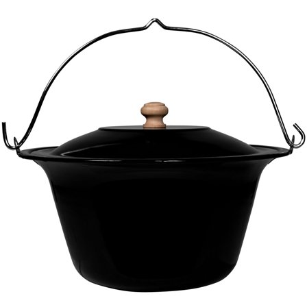 Espegard Svampegryde 10 liter, sortemaljeret stål | KitchenOne