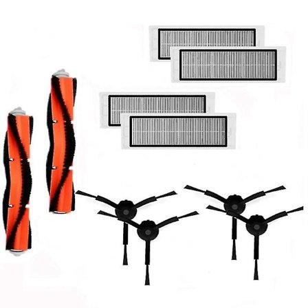 Huvudborste Hepa Filter Sidoborste för Xiaomi Mi Vacuum 1 Roborock